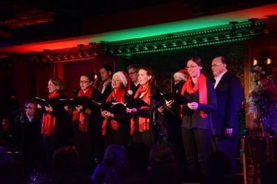 Ted Firth with Members of Essential Voices USA-Joseph Beutel, Steven Moore, John Tira Photo