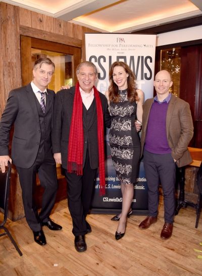 Michael Frederic, Max McLean, Christa Scott-Reed and Joel Rainwater Photo