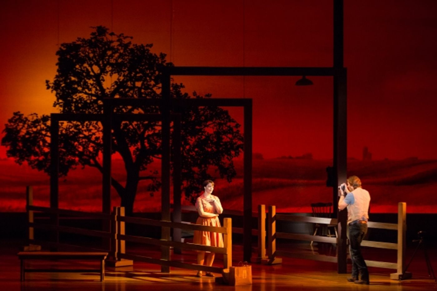 Photo Flash: First Look at Elizabeth Stanley & Andrew Samonsky in THE BRIDGES OF MADISON COUNTY Tour!  Image