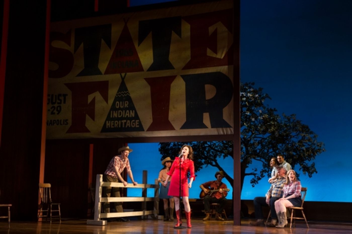 Photo Flash: First Look at Elizabeth Stanley & Andrew Samonsky in THE BRIDGES OF MADISON COUNTY Tour!  Image