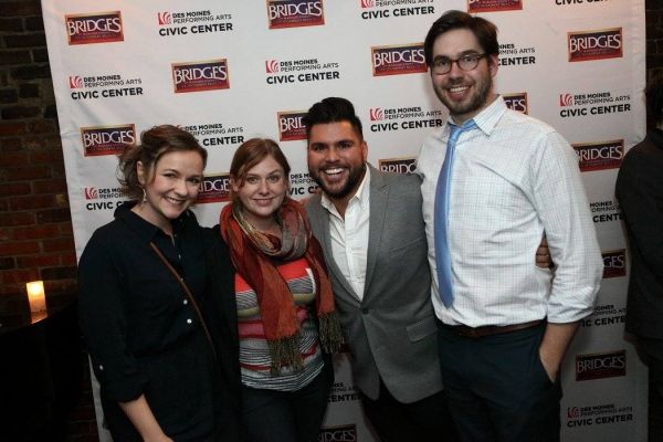 Katie Klaus, Cesar Rocha and Sean Luckey  Photo