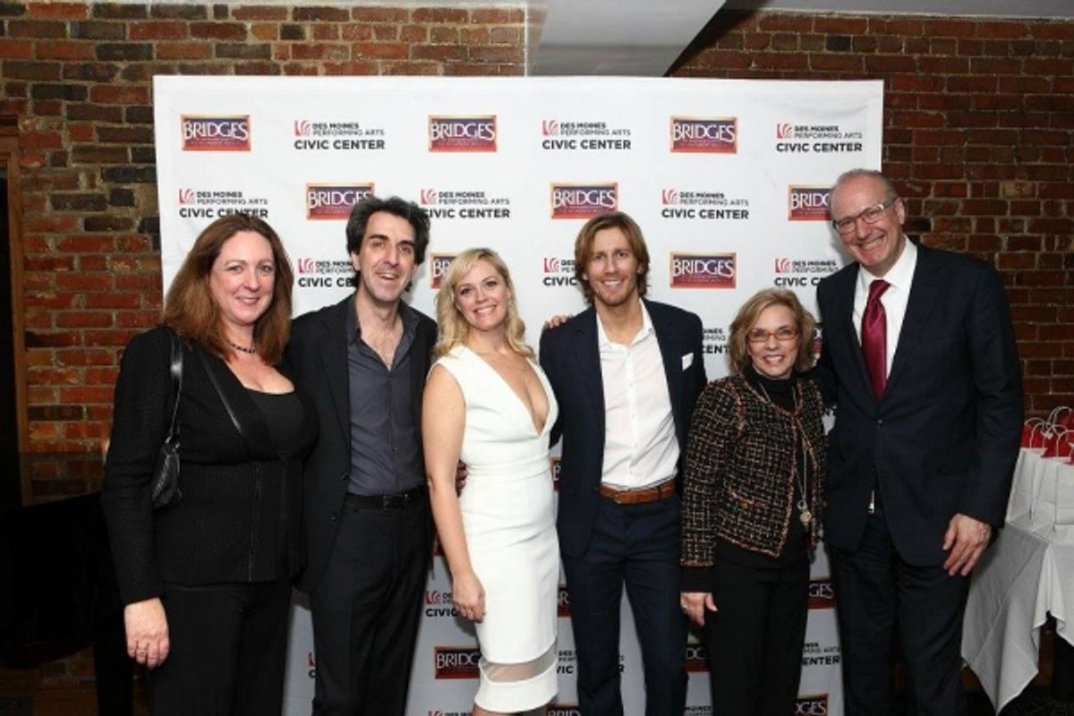 Meredith Blair, Jason Robert Brown, Elizabeth Stanley, Andrew Samonsky, Marsha Norman and Jeff Chelesvig  at 