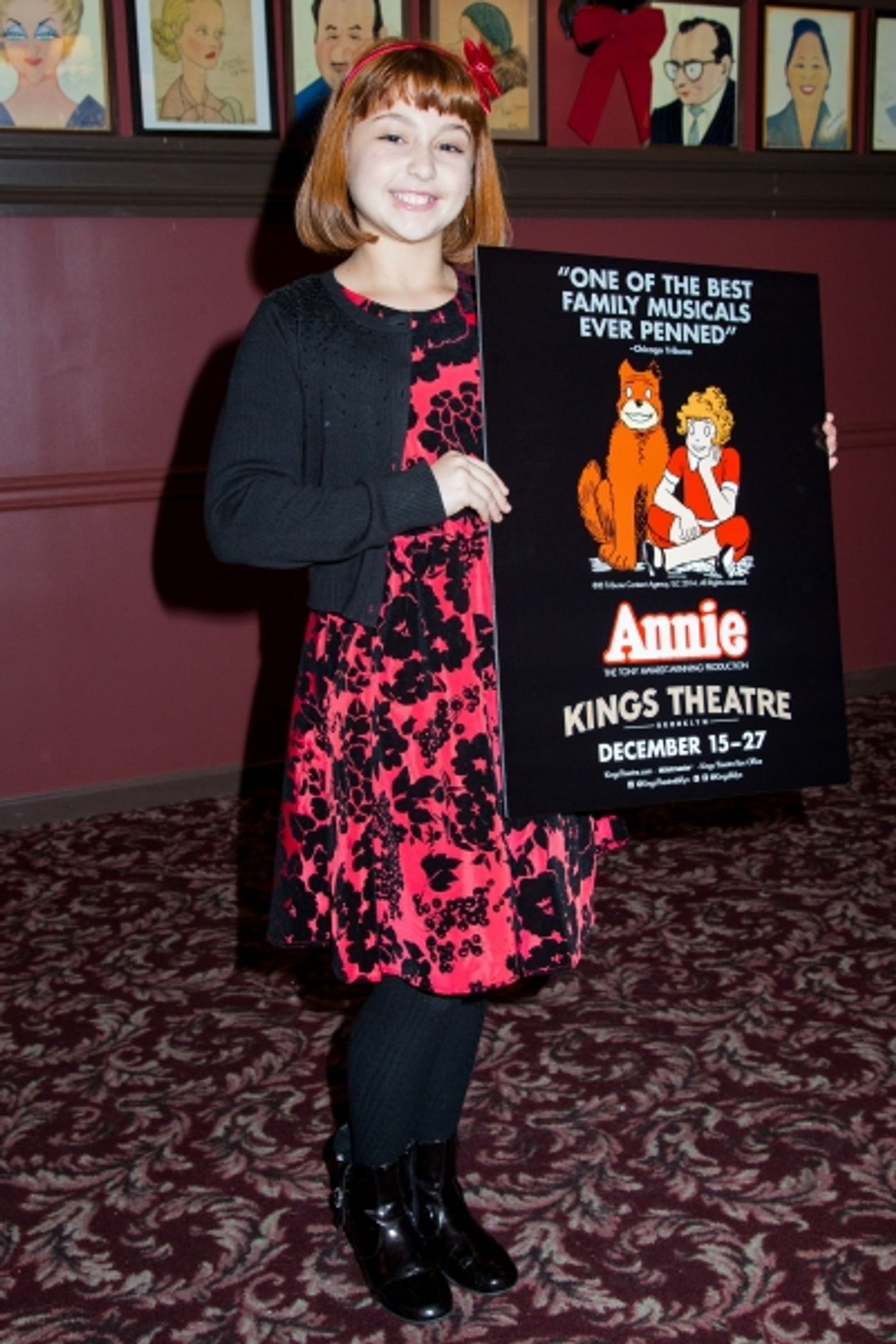 Photo Coverage: Leapin' Lizards! ANNIE Preps for NYC Return at the Kings Theatre Image