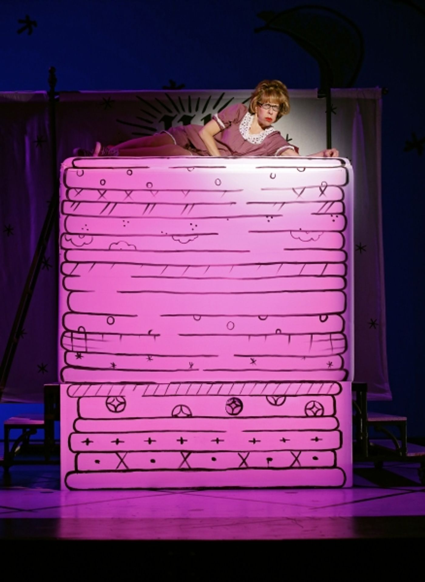 Photo Flash: First Look at Jackie Hoffman & More in ONCE UPON A MATTRESS!  Image