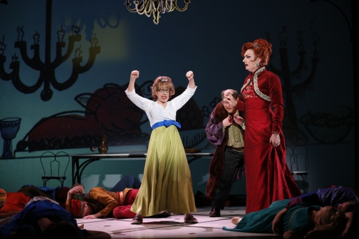 Photo Flash: First Look at Jackie Hoffman & More in ONCE UPON A MATTRESS!  Image