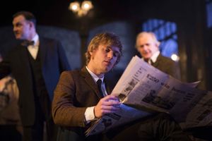 DAVID MORRISEY, JOHNNY FLYNN and SIMON ROUSE Photo