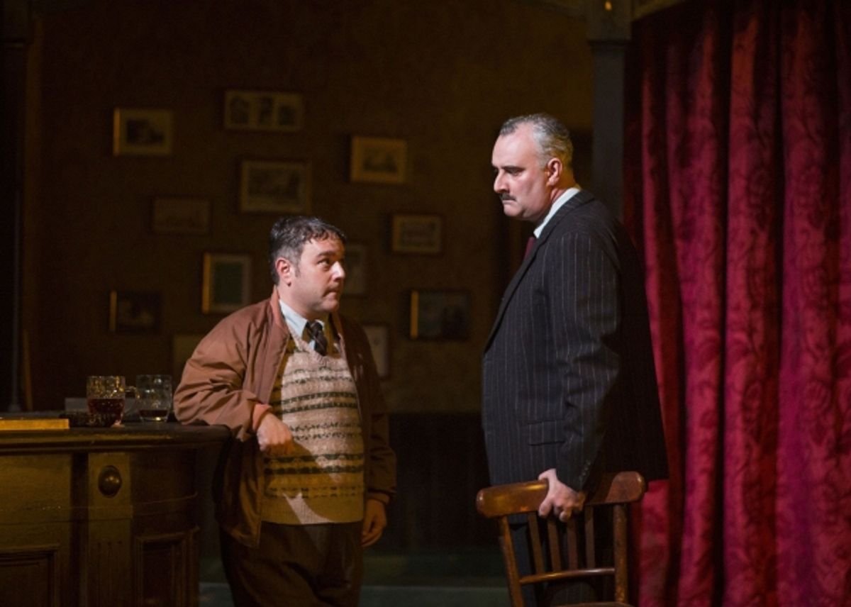 ANDY NYMAN and JOHN HODGKINSON at 