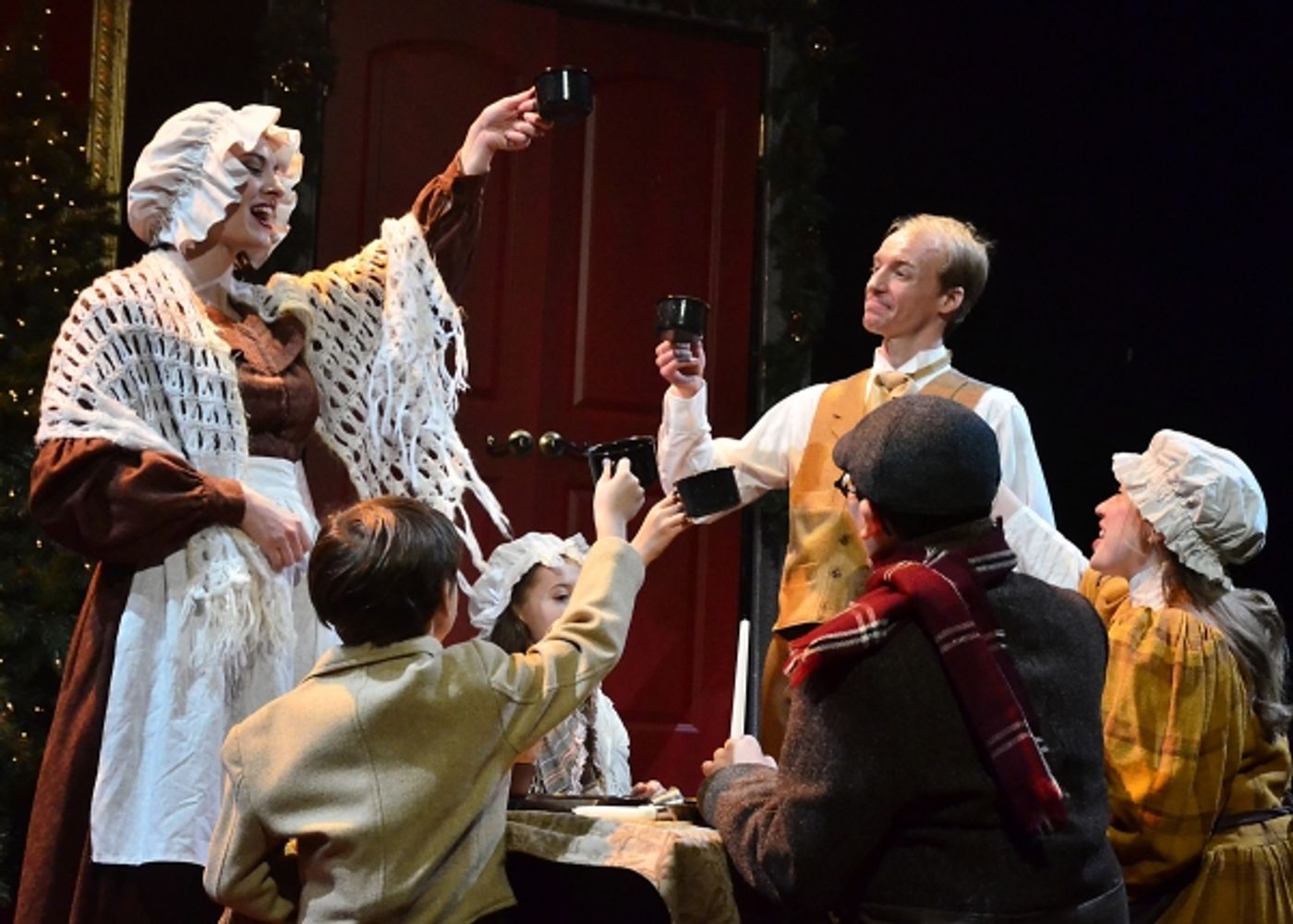 Photo Flash: First Look at Eddie Curry and More in Beef & Boards' A CHRISTMAS CAROL  Image