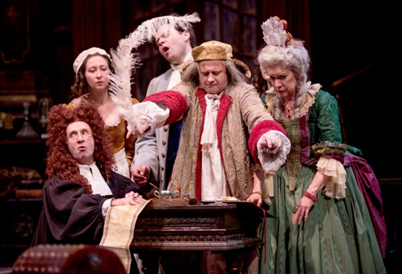 Photo Flash: First Look at THE HEIR APPARENT at Chicago Shakespeare  Image