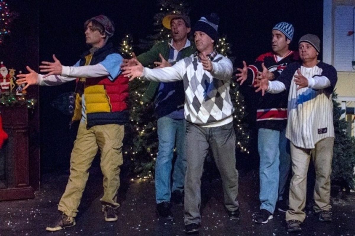 A SANTASIA Line - Rusty Locke, Lon Gowan, Richard Lee  Warren, Andrew J. Hillis, Shaun Loeser at 