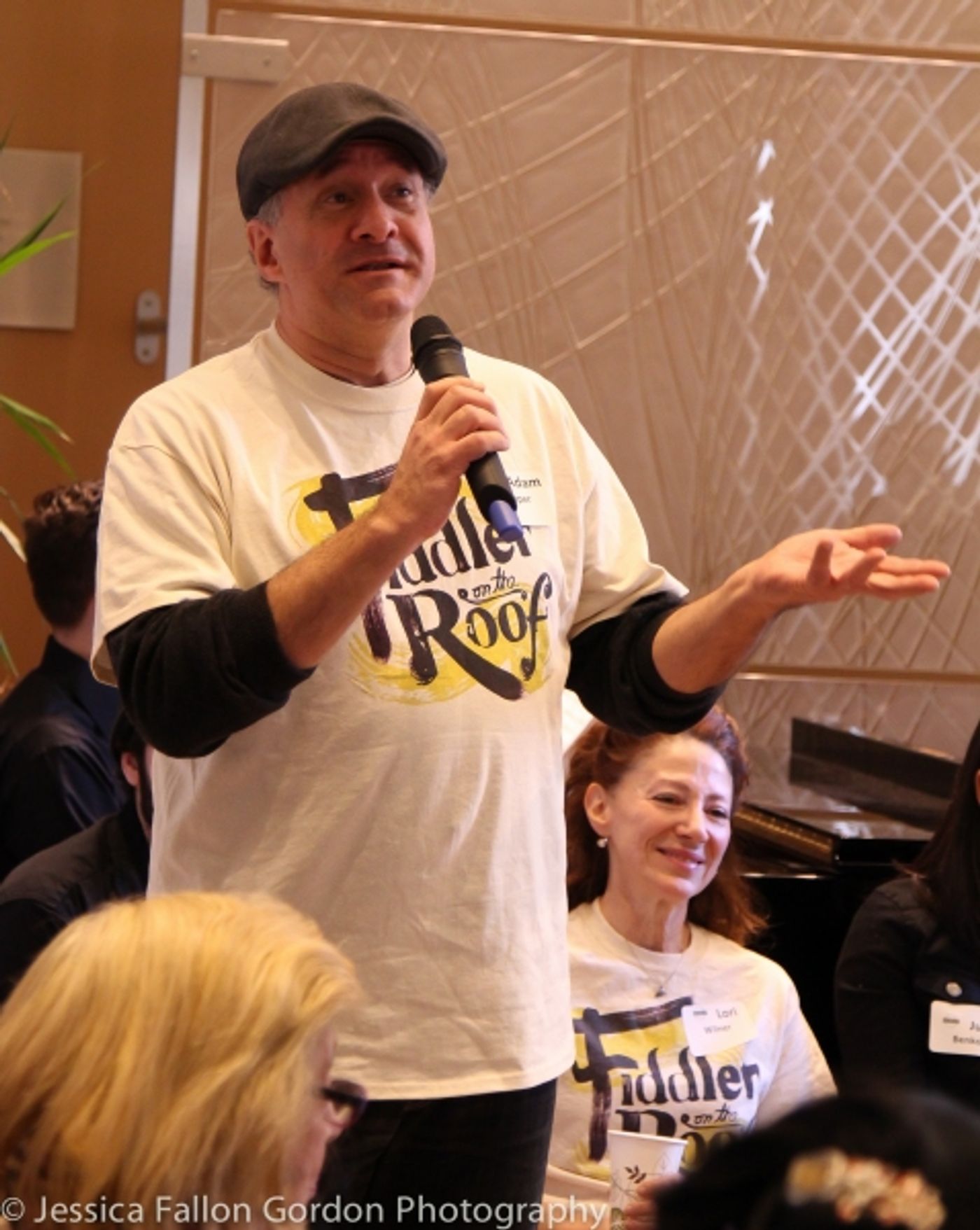 Photo Coverage: FIDDLER ON THE ROOF Celebrates First Night of Chanukah at Dorot  Image