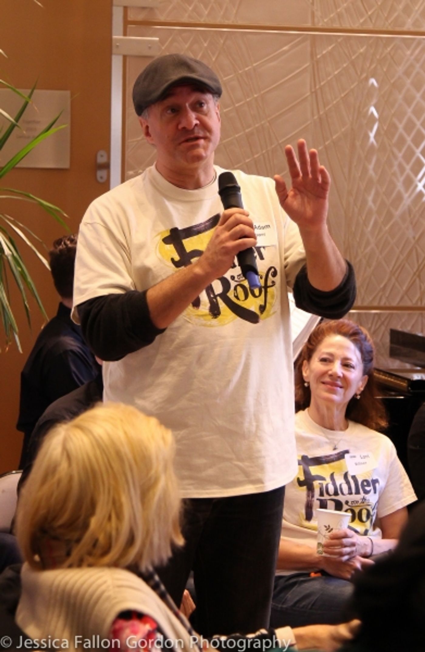 Photo Coverage: FIDDLER ON THE ROOF Celebrates First Night of Chanukah at Dorot  Image