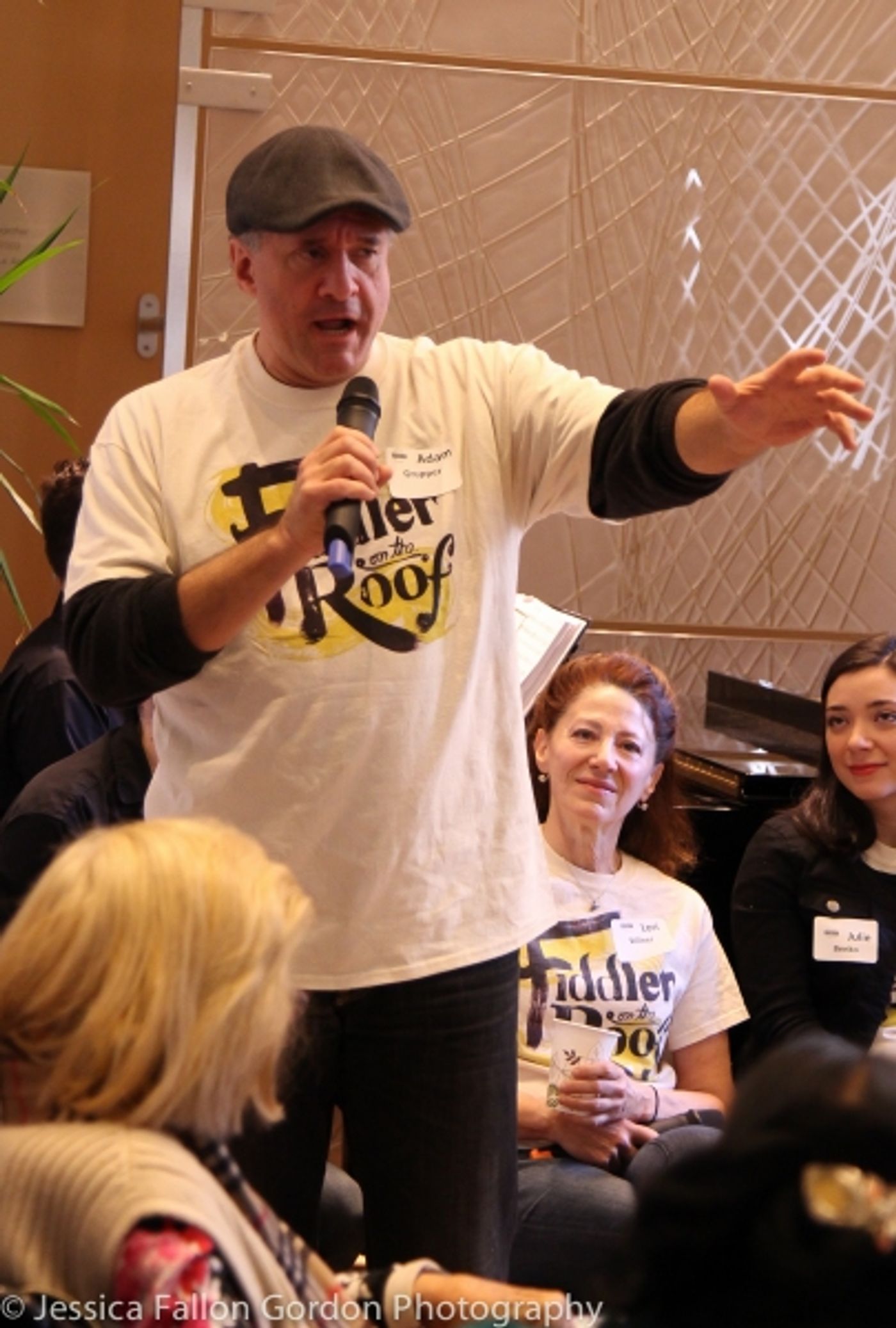 Photo Coverage: FIDDLER ON THE ROOF Celebrates First Night of Chanukah at Dorot  Image