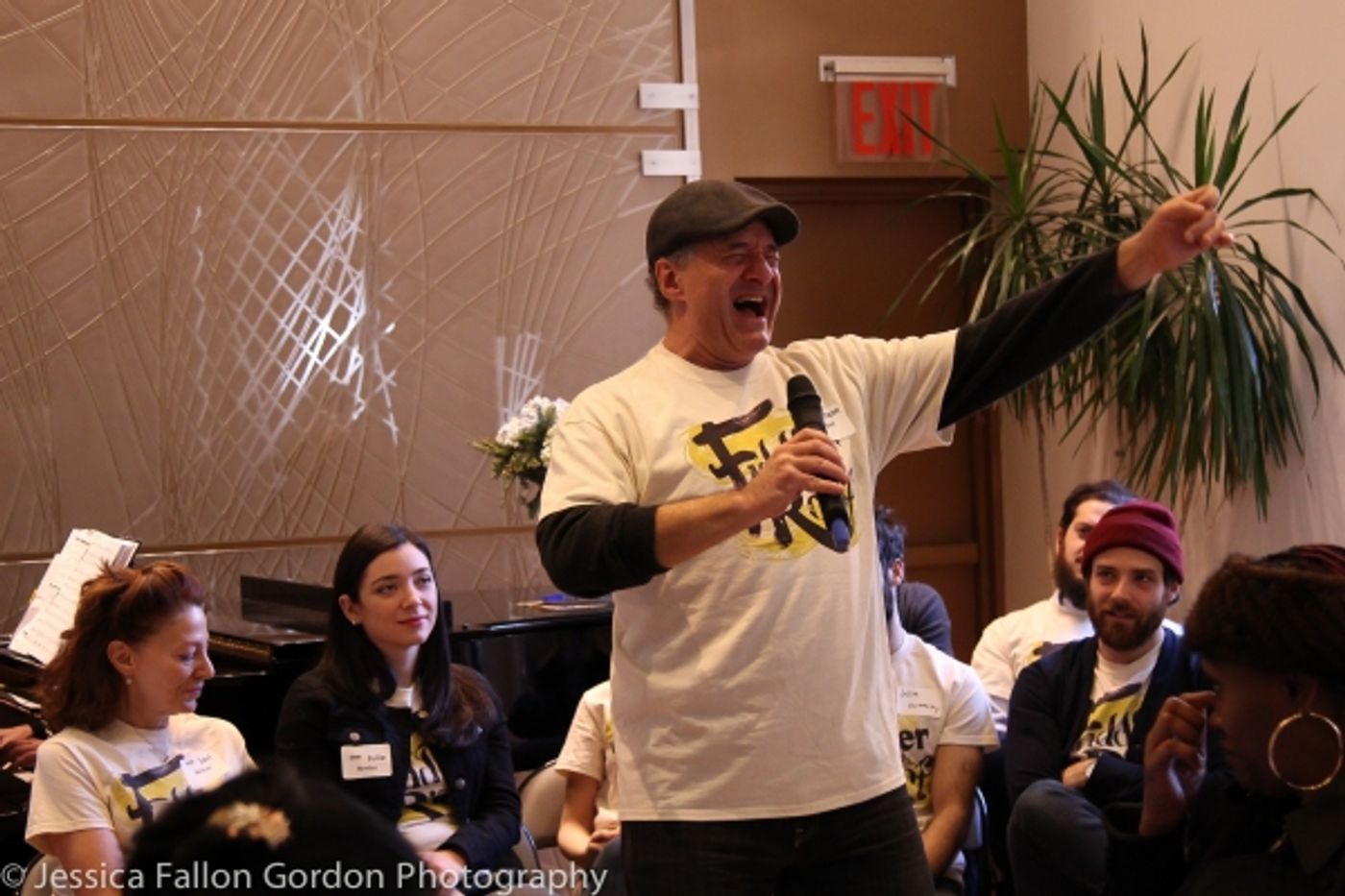 Photo Coverage: FIDDLER ON THE ROOF Celebrates First Night of Chanukah at Dorot  Image