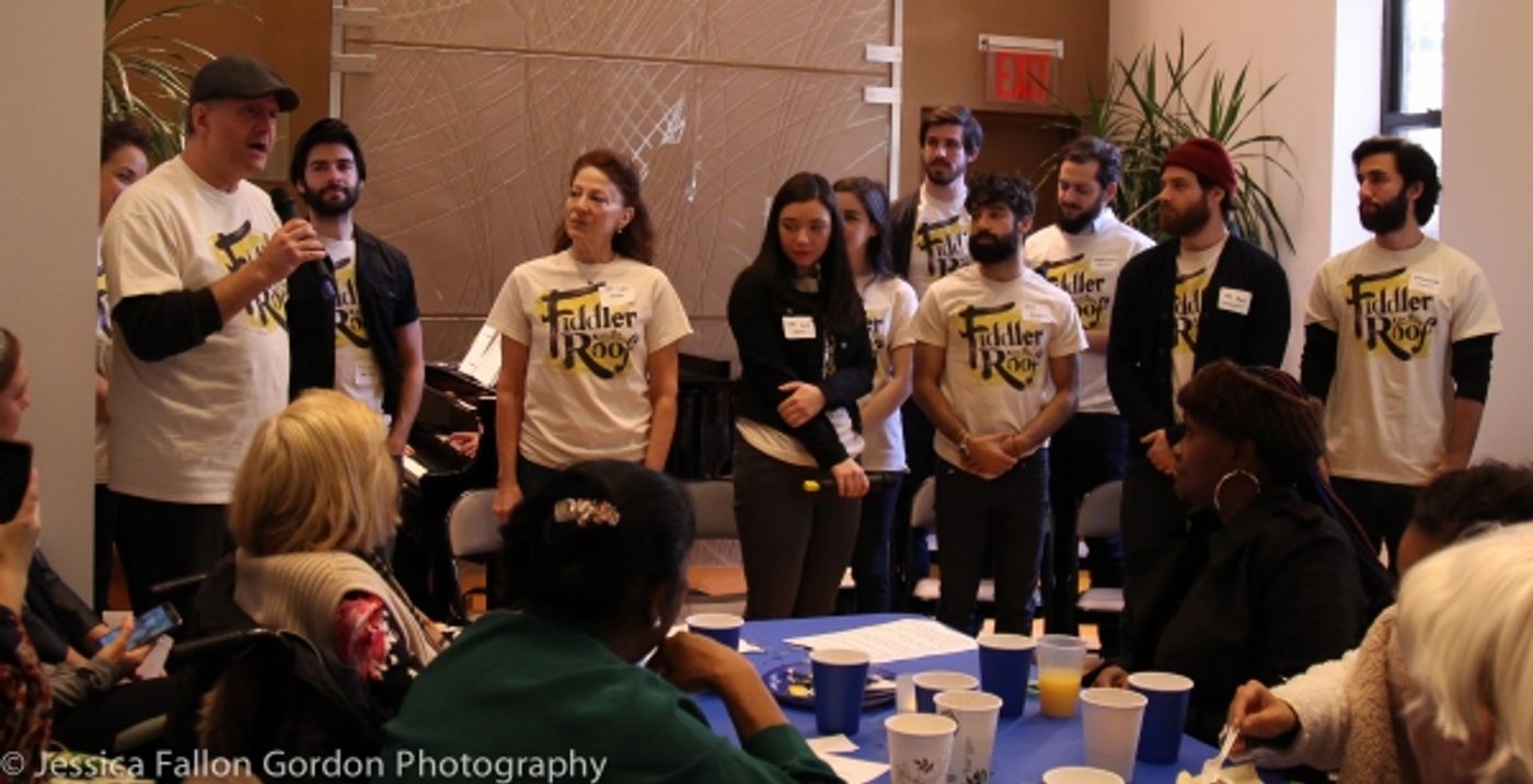 Photo Coverage: FIDDLER ON THE ROOF Celebrates First Night of Chanukah at Dorot Photo Coverage: FIDDLER ON THE ROOF Celebrates First Night of Chanukah at Dorot Image