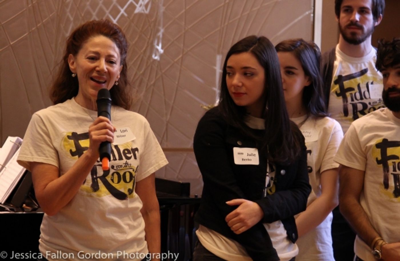 Photo Coverage: FIDDLER ON THE ROOF Celebrates First Night of Chanukah at Dorot  Image