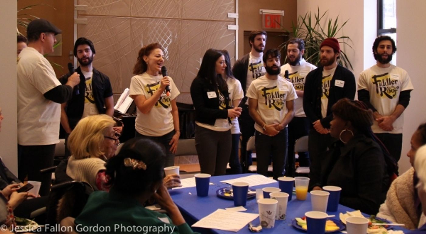 Photo Coverage: FIDDLER ON THE ROOF Celebrates First Night of Chanukah at Dorot Photo Coverage: FIDDLER ON THE ROOF Celebrates First Night of Chanukah at Dorot Image