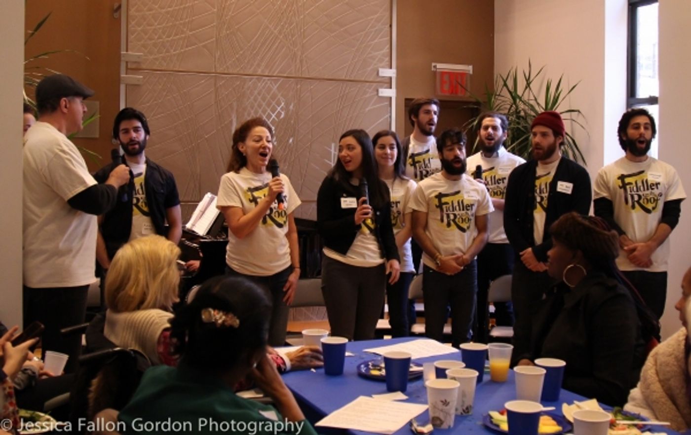 Photo Coverage: FIDDLER ON THE ROOF Celebrates First Night of Chanukah at Dorot Photo Coverage: FIDDLER ON THE ROOF Celebrates First Night of Chanukah at Dorot Image