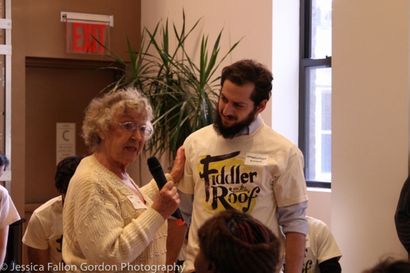 Photo Coverage: FIDDLER ON THE ROOF Celebrates First Night of Chanukah at Dorot Photo Coverage: FIDDLER ON THE ROOF Celebrates First Night of Chanukah at Dorot Image