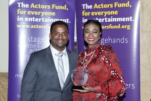 LOS ANGELES - DEC 3: Alfonso Ribeiro, Tatyana Ali at the The Actors Fund�s Looking Ahead Awards at the Taglyan Complex on December 3, 2014 in Los Angeles, California @ BroadwayWorld LOS ANGELES - DEC 3: Alfonso Ribeiro, Tatyana Ali at the The Actors Fund�s Looki Photo
