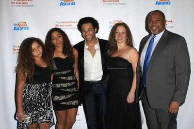 LOS ANGELES - DEC 3: Jag Reivers, Phoenix Reivers, Corbin Bleu, Martha Callari, David Photo