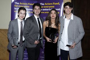 LOS ANGELES - DEC 3: Hayden Byerly, David Lambert, Maia Mitchell, Noah Centineo at th Photo