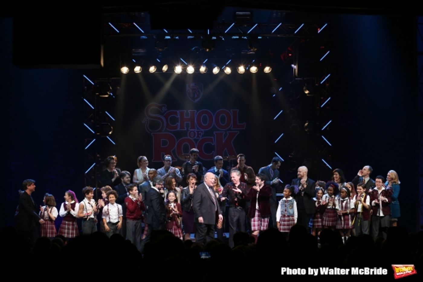 Photo Coverage: The Hardcore Cast of SCHOOL OF ROCK Takes Opening Night Bows!  Image