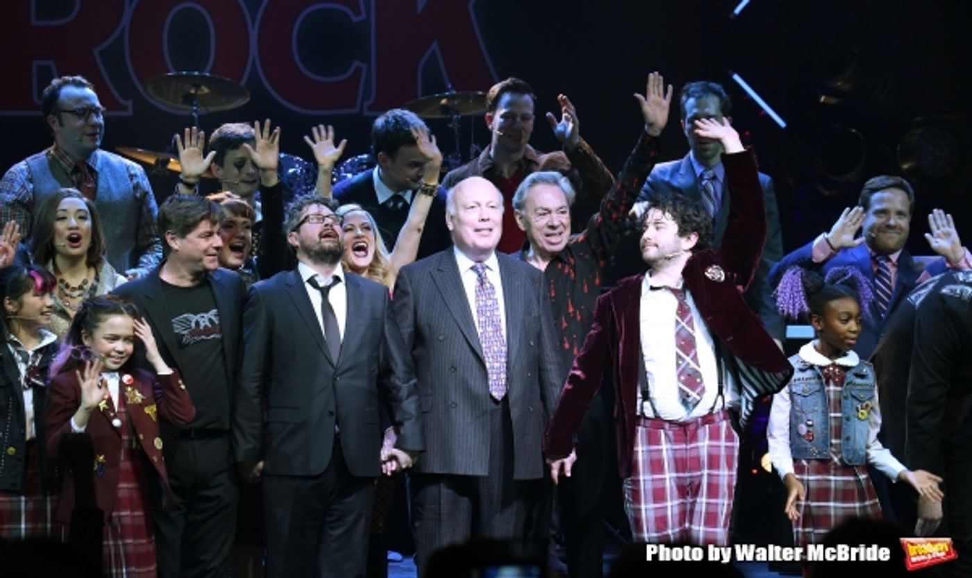 Photo Coverage: The Hardcore Cast of SCHOOL OF ROCK Takes Opening Night Bows!  Image