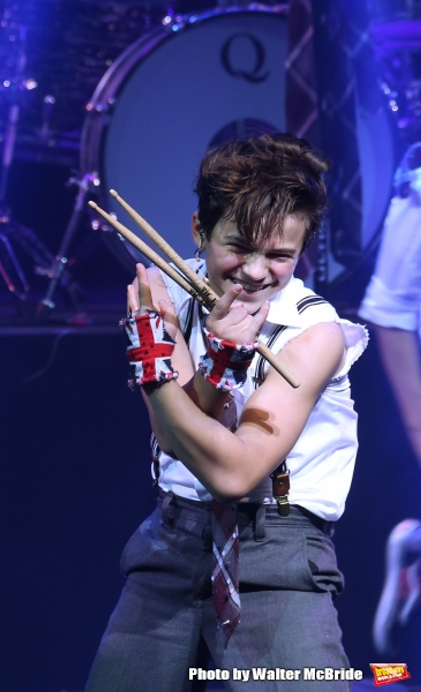 Photo Coverage: The Hardcore Cast of SCHOOL OF ROCK Takes Opening Night Bows!  Image