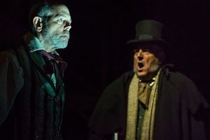Emmy Award-winner Joe Spano (â€"NCIS,â€' RTCâ€s Bucky and Sylvia) plays Jacob Marley with fellow Broadway veteran Peter Van Norden (RTCâ€s Copenhagen) as Ebenezer Scrooge @ BroadwayWorld Emmy Award-winner Joe Spano (â€"NCIS,â€' RTCâ€s Bucky and Sylvia) plays Jac Photo
