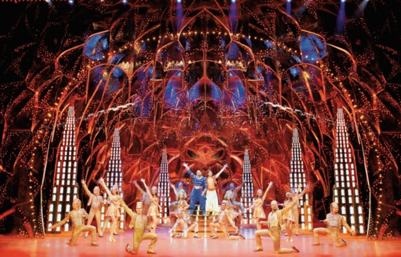 Photo Flash: Disney's ALADDIN Lands in Hamburg for European Premiere - First Look!  Image