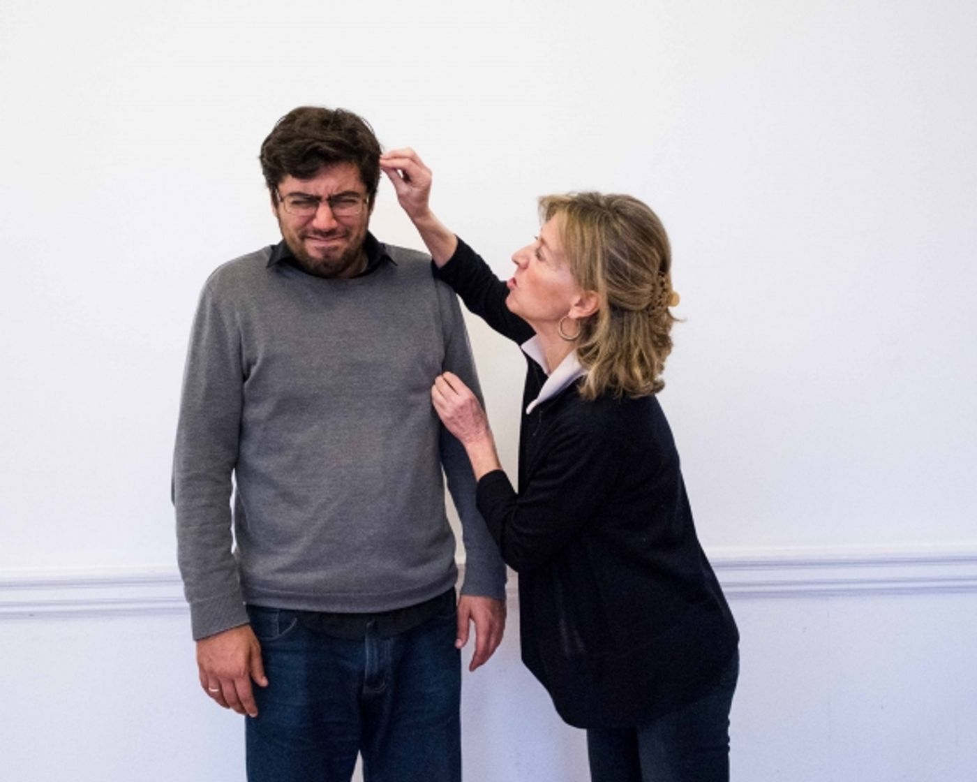 Photo Flash: In Rehearsal for Night Express Live's UK Premiere of MY SON'S HUSBAND Photo Flash: In Rehearsal for Night Express Live's UK Premiere of MY SON'S HUSBAND Image