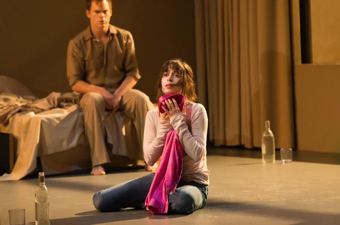 Photo Flash: First Look at Michael C. Hall, Cristin Milioti & More in David Bowie & Enda Walsh's LAZARUS Photo Flash: First Look at Michael C. Hall, Cristin Milioti & More in David Bowie & Enda Walsh's LAZARUS Image