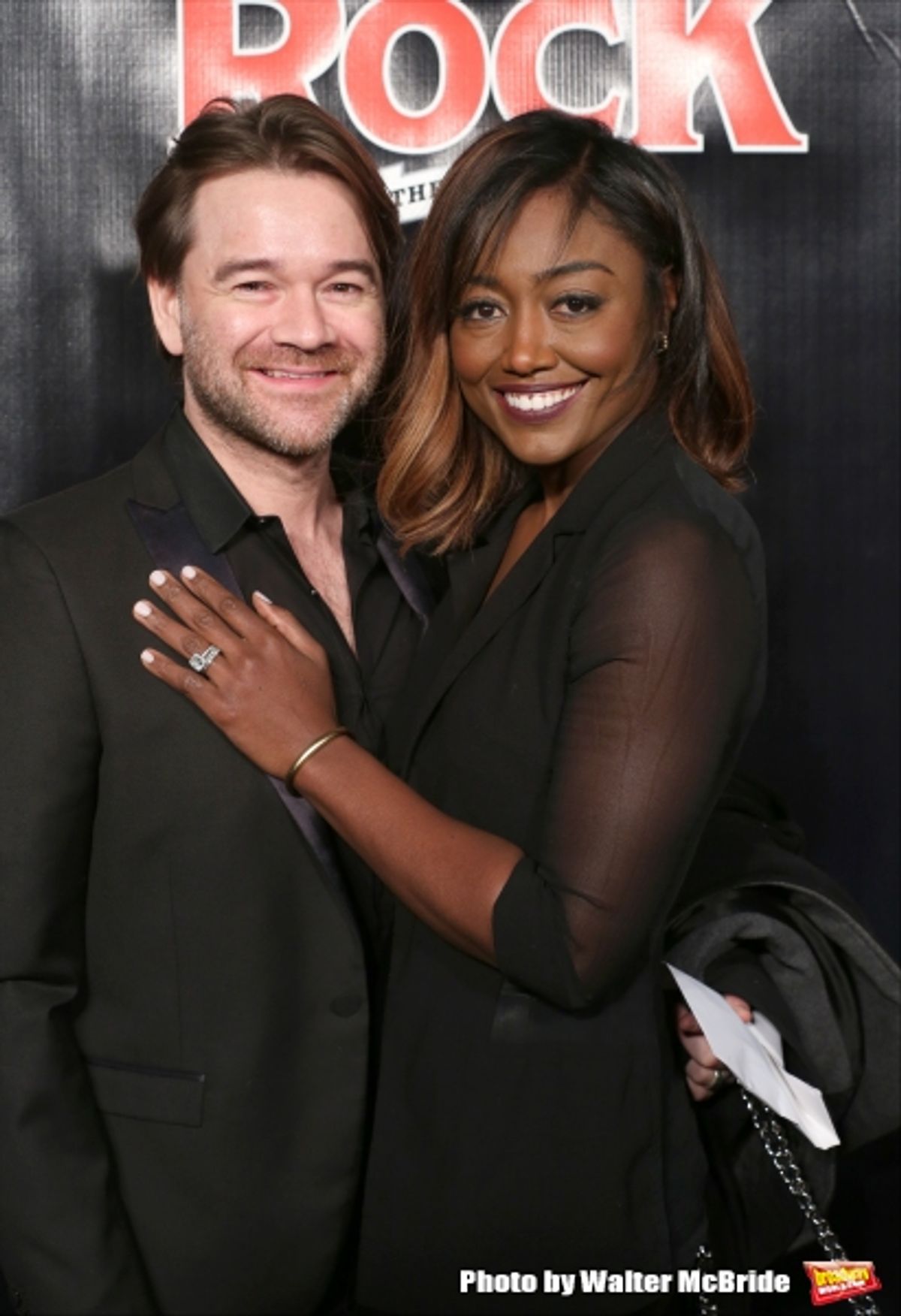 David Mars and Patina Miller  at 