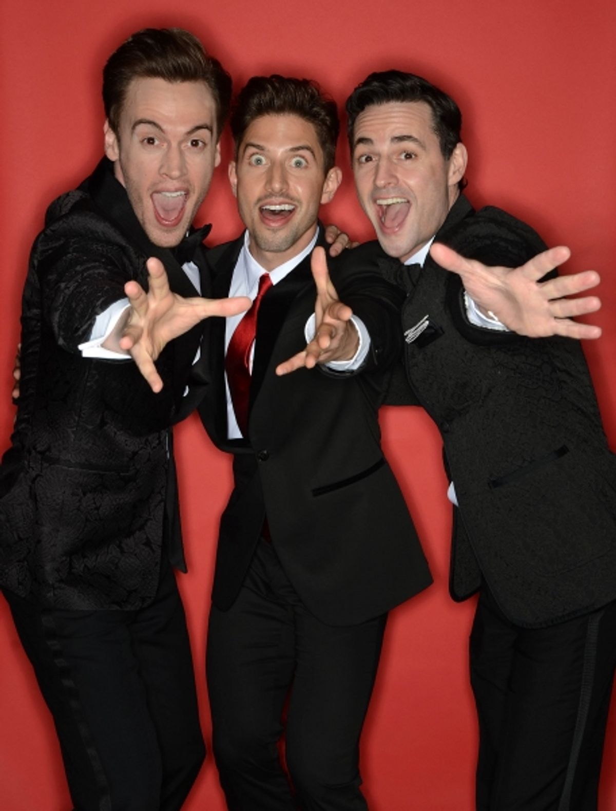 Erich Bergen, Nick Adams, Max Von Essen at 