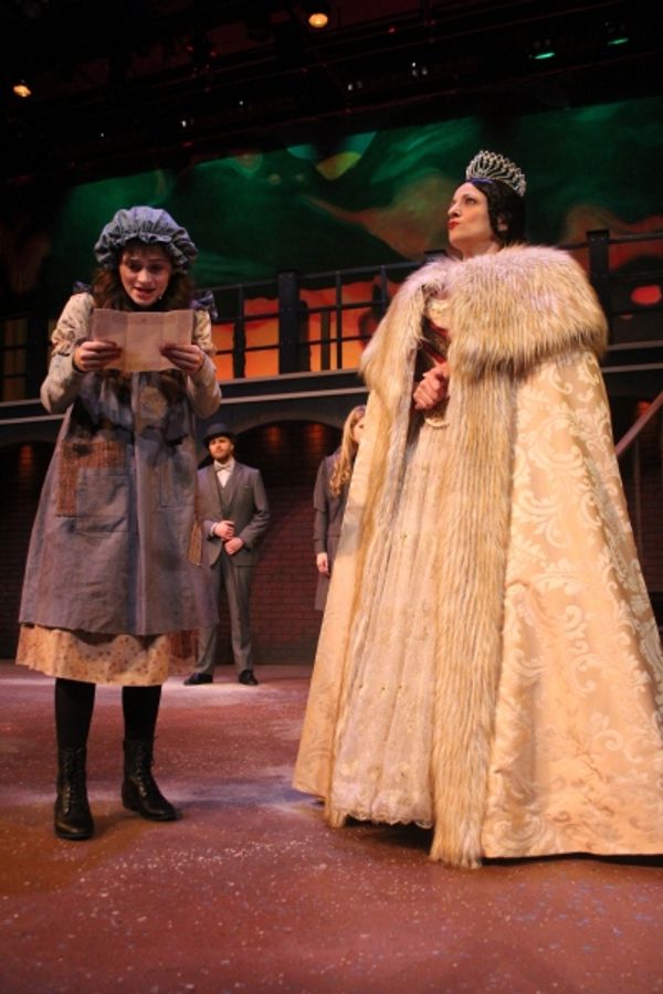 Emerson Steele as Sara and Mary Nye Bennett as Queen Victoria Photo