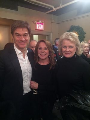 Dr. Oz, Marlo Thomas and Candice Bergen. Photo by Douglas Denoff. Photo