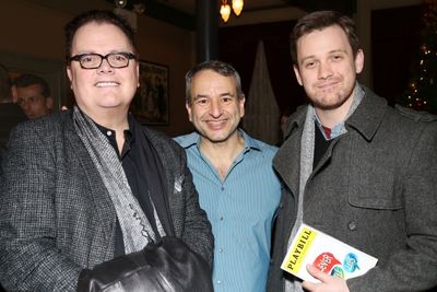 David Saint, Joe DiPietro and Michael Arden. Photo by Joseph Marzullo. Photo