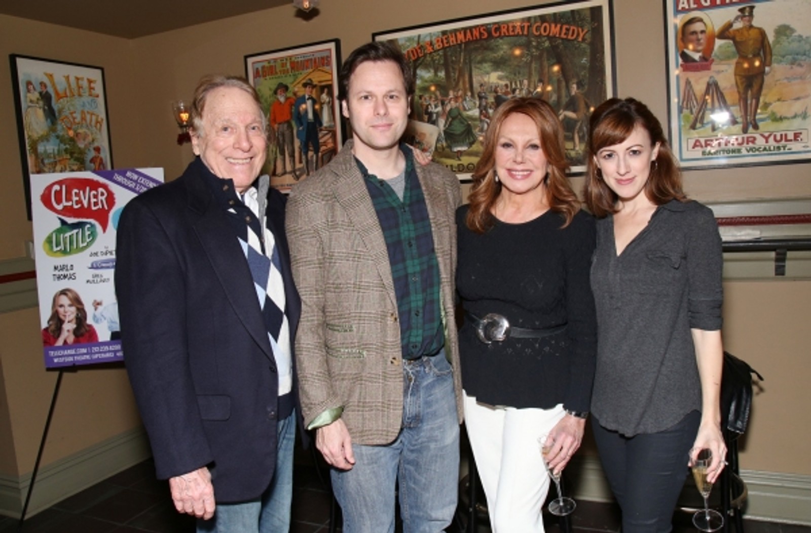Photo Flash: Marlo Thomas, David Hyde Pierce and More Attend CLEVER LITTLE LIES Cocktail Parties — photo 8 of 16