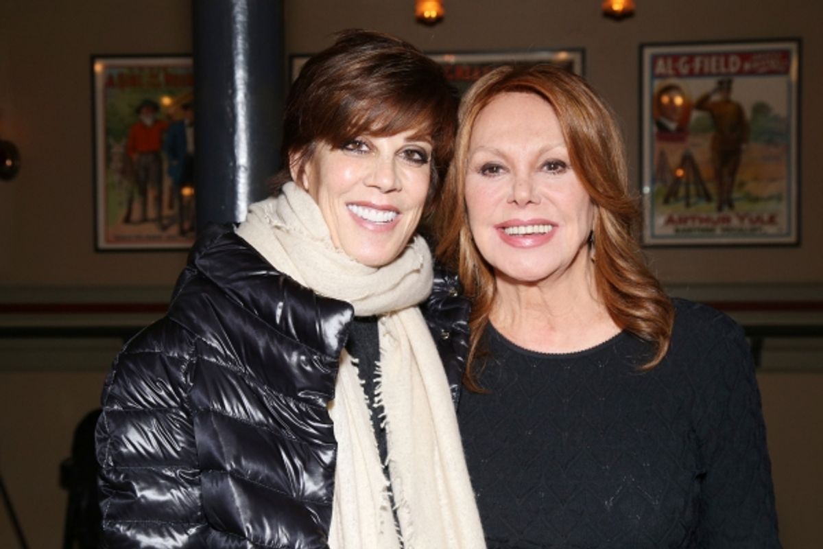 Peggy Siegal and Marlo Thomas. Photo by Joseph Marzullo. at 