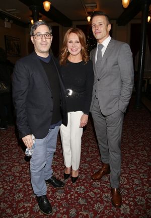 Jason Weinberg, Marlo Thomas and Joe Machota. Photo by Joseph Marzullo. Photo
