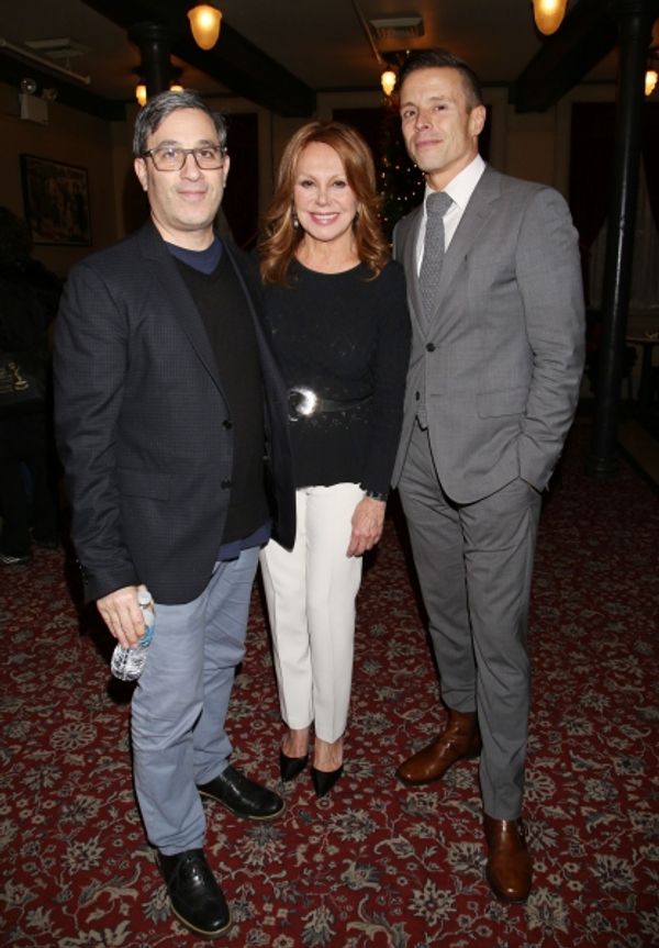 Jason Weinberg, Marlo Thomas and Joe Machota. Photo by Joseph Marzullo. Photo