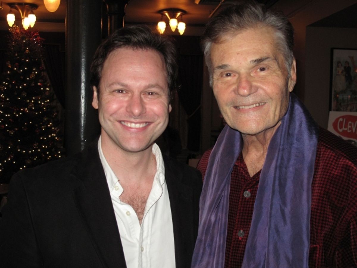 George Merrick and Fred Willard. Photo by Douglas Denoff. at 