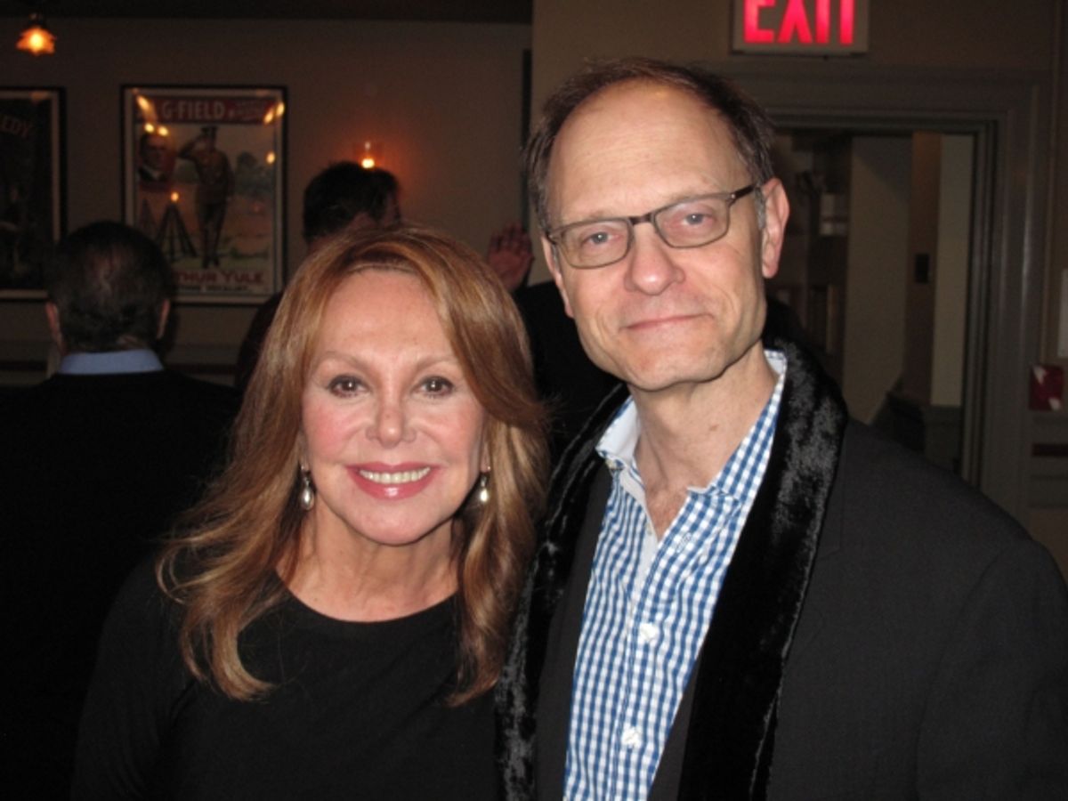 Marlo Thomas and David Hyde Pierce. Photo by Douglas Denoff. at 