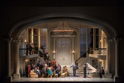 The cast of BEL CANTO Photo