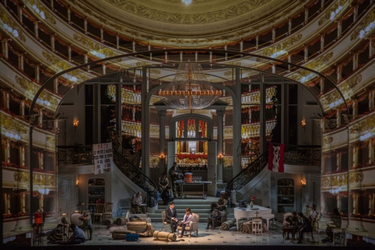 The cast of BEL CANTO at 