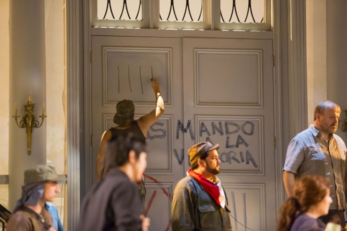 The cast of BEL CANTO at 