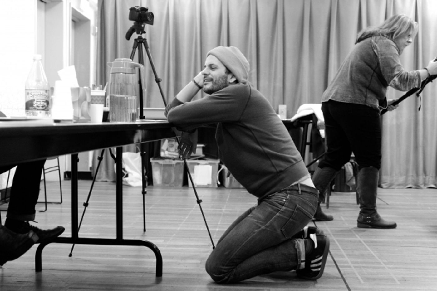 Photo Flash: In Rehearsal for Bucks County's IT'S A WONDERFUL LIFE: A LIVE RADIO PLAY  Image