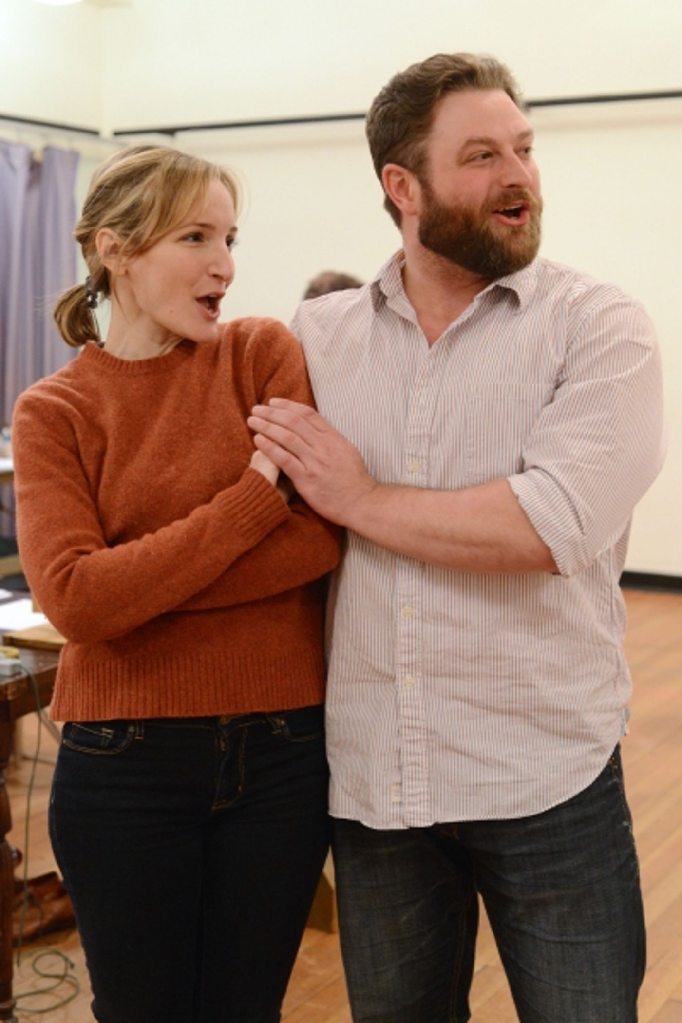 Photo Flash: In Rehearsal for Bucks County's IT'S A WONDERFUL LIFE: A LIVE RADIO PLAY  Image