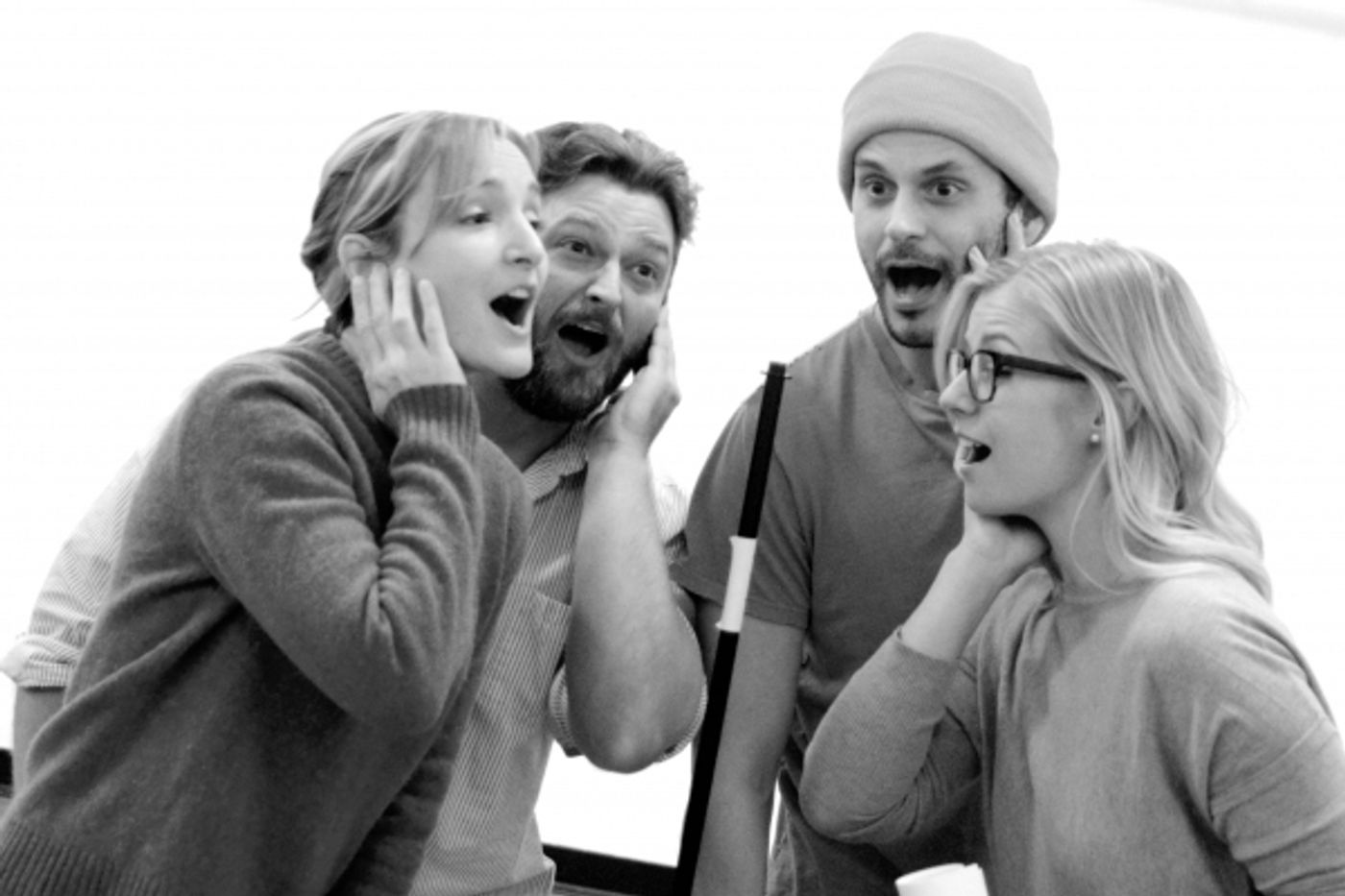 Photo Flash: In Rehearsal for Bucks County's IT'S A WONDERFUL LIFE: A LIVE RADIO PLAY  Image